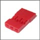 Universal Servo Connector Housing - RED